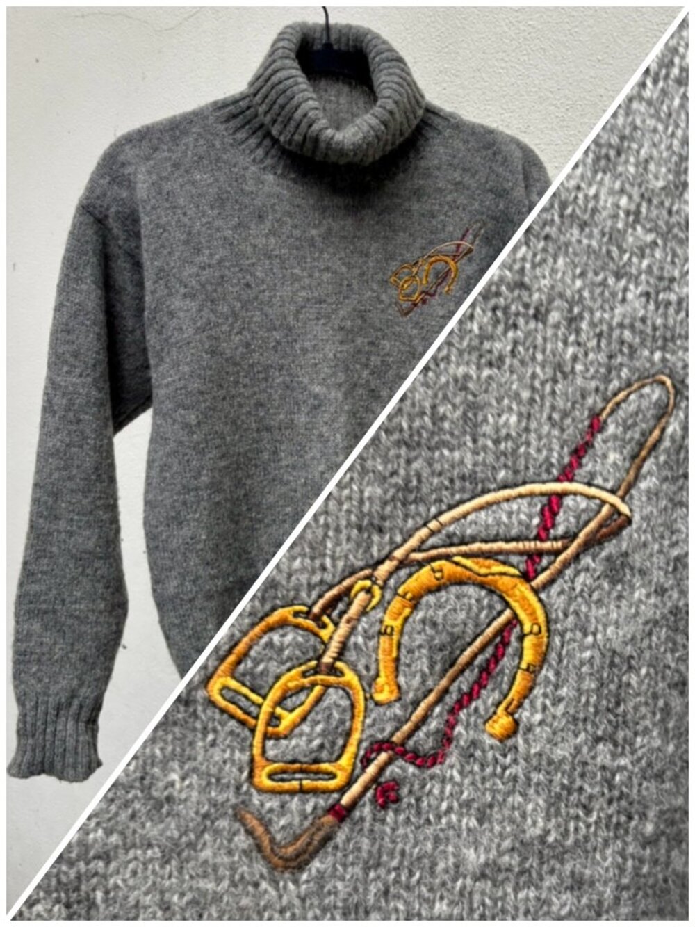 Vintage Ralph Lauren Equestrian Sweater